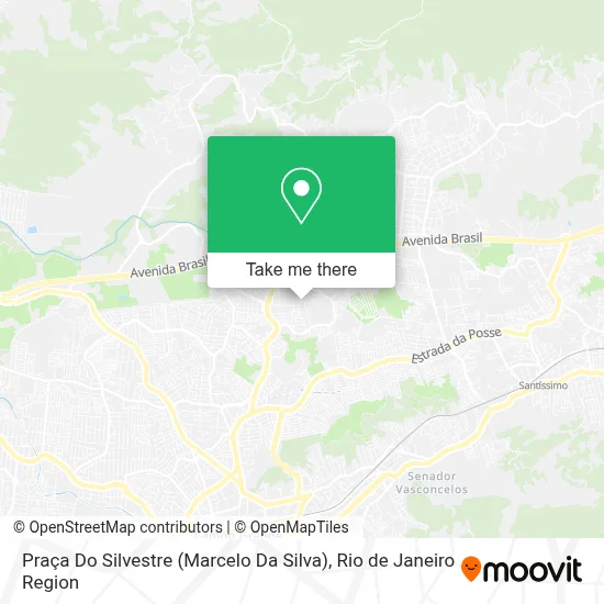 Praça Do Silvestre (Marcelo Da Silva) map