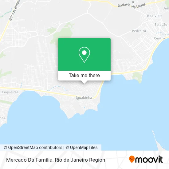 Mercado Da Família map