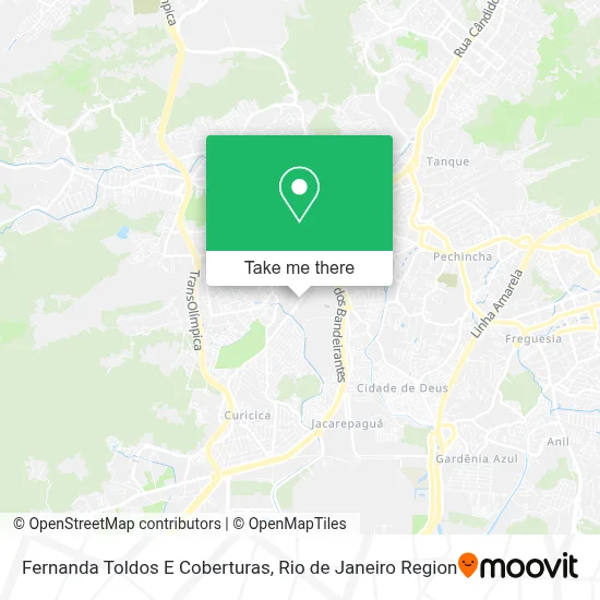 Fernanda Toldos E Coberturas map