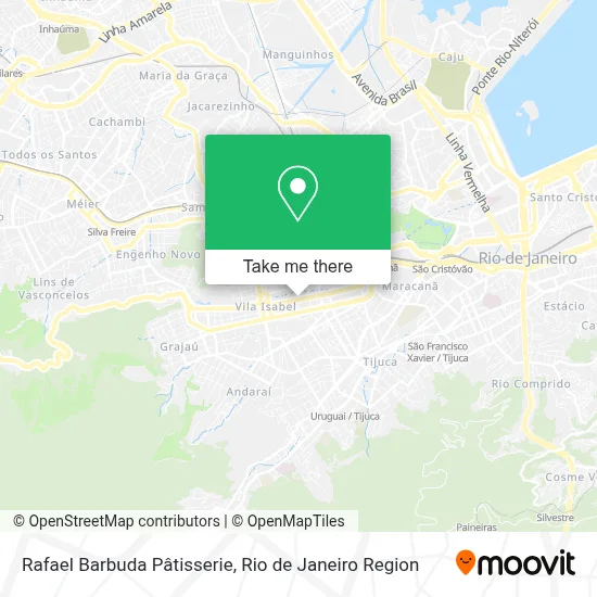 Rafael Barbuda Pâtisserie map