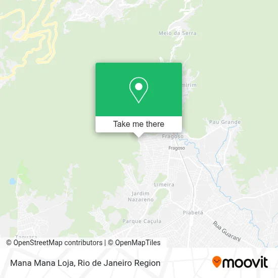 Mana Mana Loja map
