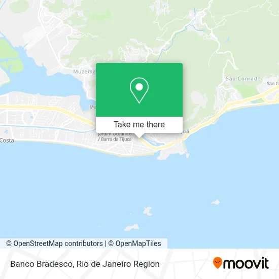 Banco Bradesco map
