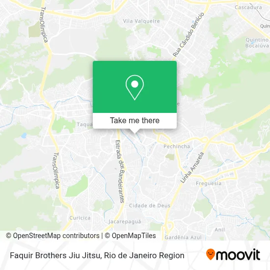 Faquir Brothers Jiu Jitsu map