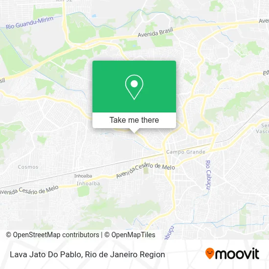 Lava Jato Do Pablo map