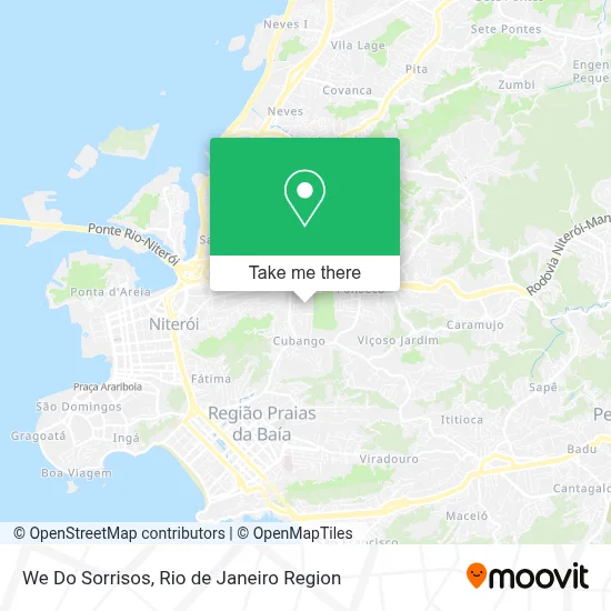 We Do Sorrisos map