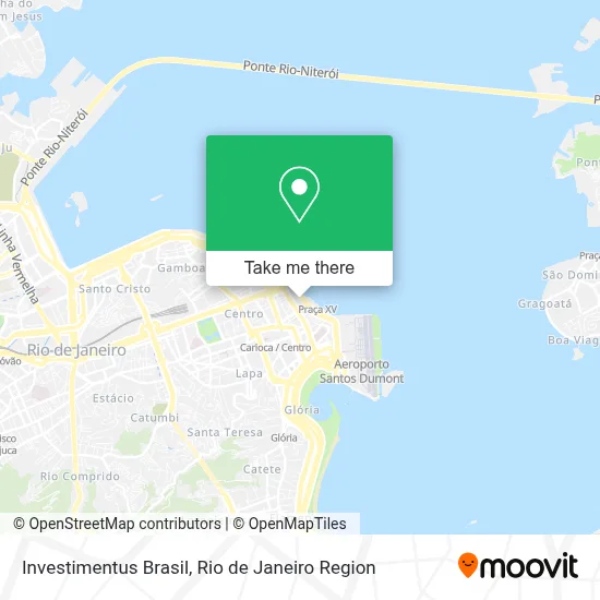 Investimentus Brasil map