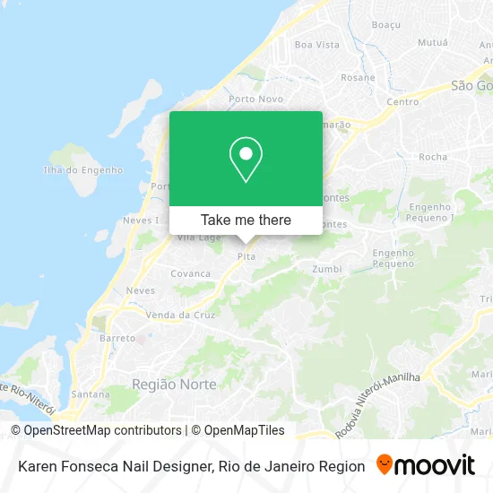 Karen Fonseca Nail Designer map