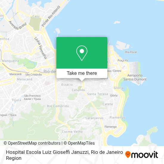 Hospital Escola Luiz Gioseffi Januzzi map