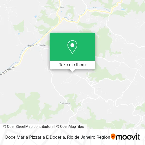 Doce Maria Pizzaria E Doceria map
