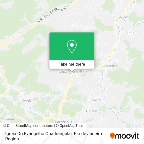 Igreja Do Evangelho Quadrangular map