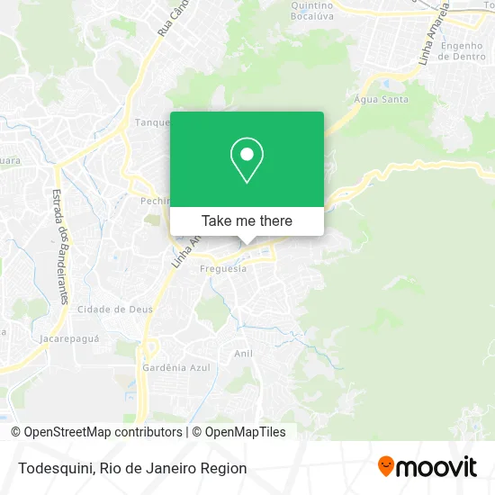 Todesquini map