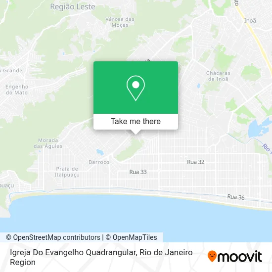 Igreja Do Evangelho Quadrangular map