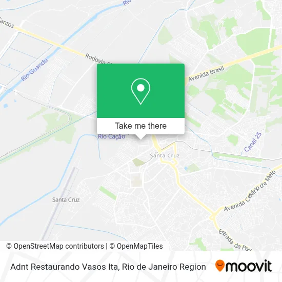 Adnt Restaurando Vasos Ita map