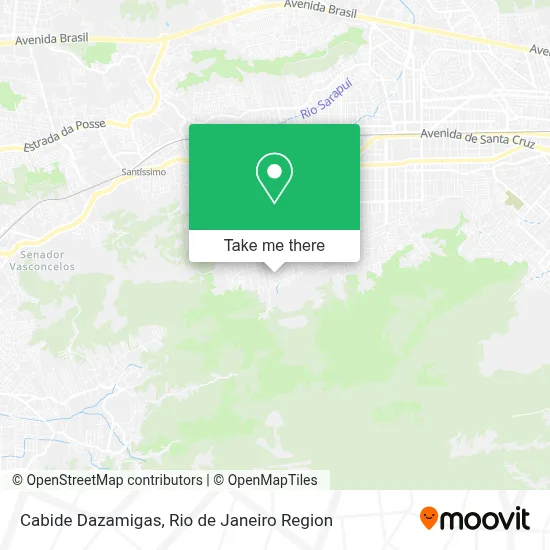 Cabide Dazamigas map