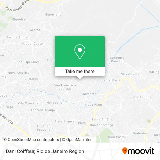 Dani Coiffeur map