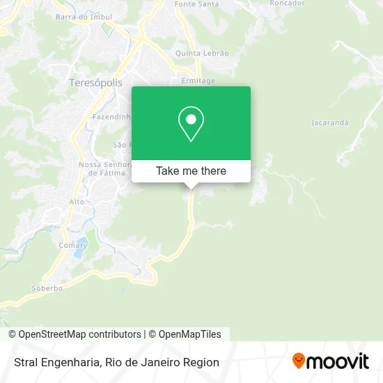 Stral Engenharia map