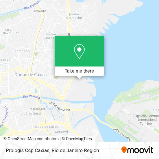 Prologis Ccp Caxias map