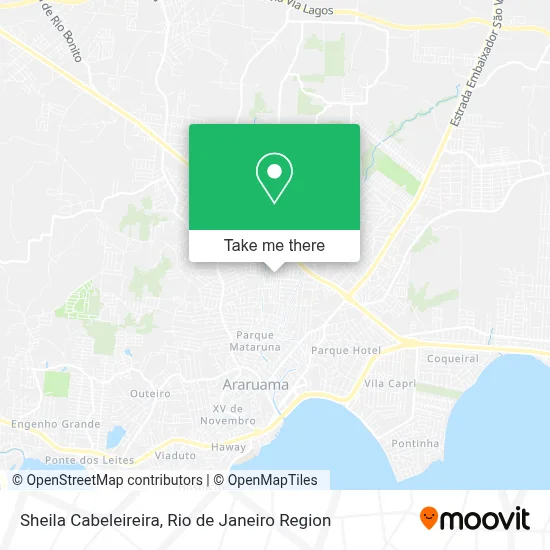 Sheila Cabeleireira map