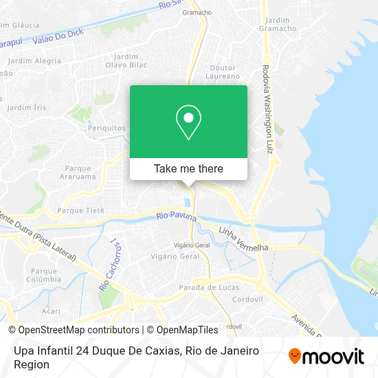 Upa Infantil 24 Duque De Caxias map