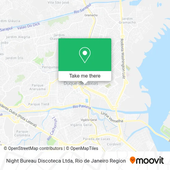 Night Bureau Discoteca Ltda map