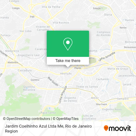 Jardim Coelhinho Azul Ltda Me map