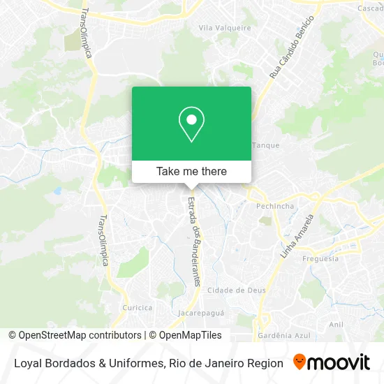 Loyal Bordados & Uniformes map