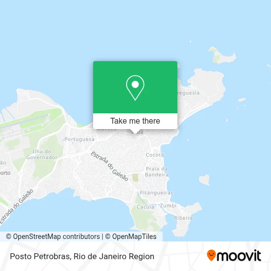 Posto Petrobras map