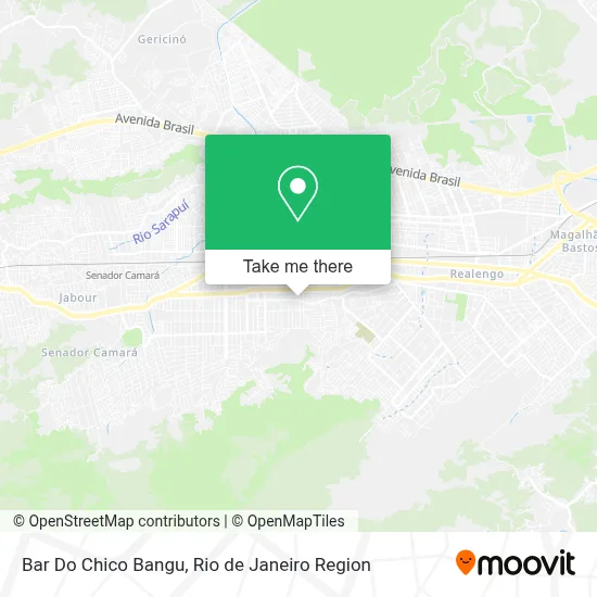 Bar Do Chico Bangu map