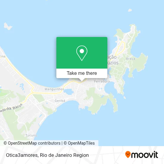 Otica3amores map