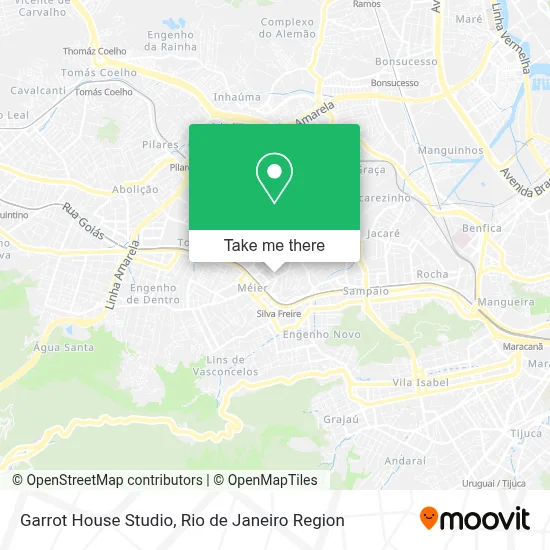 Garrot House Studio map