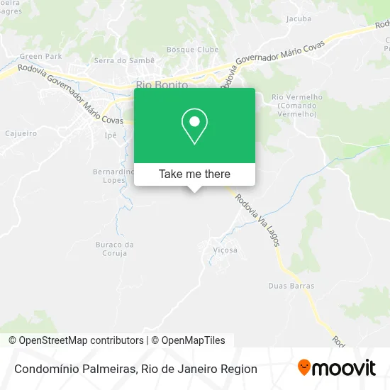 Condomínio Palmeiras map