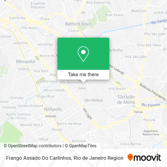Frango Assado Do Carlinhos map