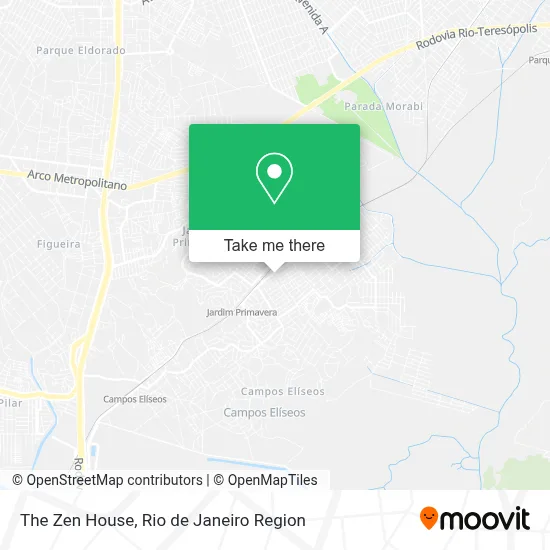 La Casa Zen map