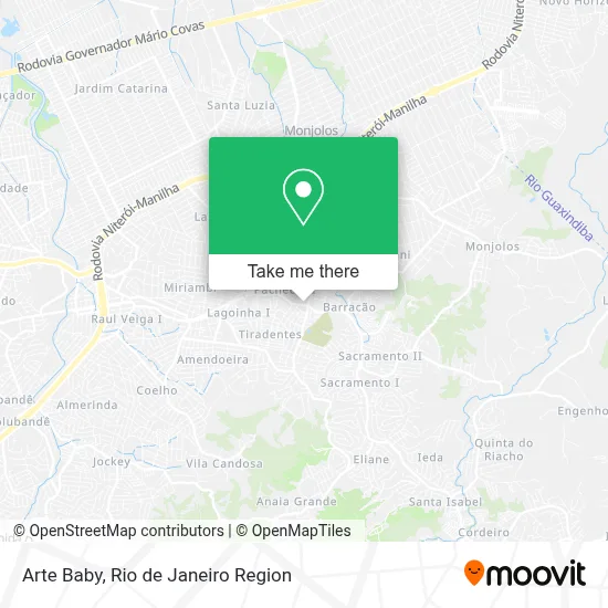 Arte Baby map