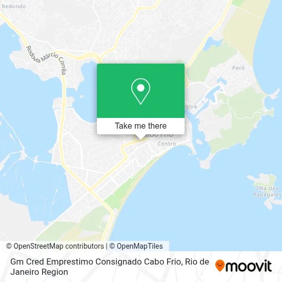 Gm Cred Emprestimo Consignado Cabo Frio map