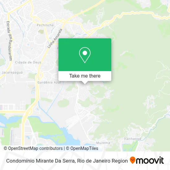 Condomínio Mirante Da Serra map