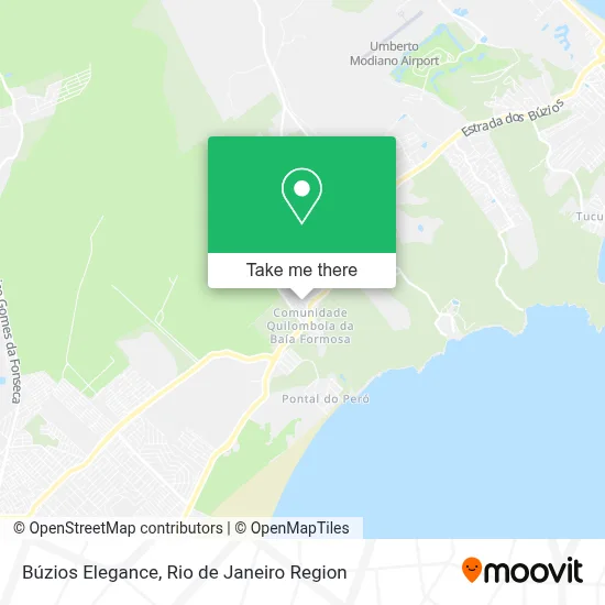 Búzios Elegance map