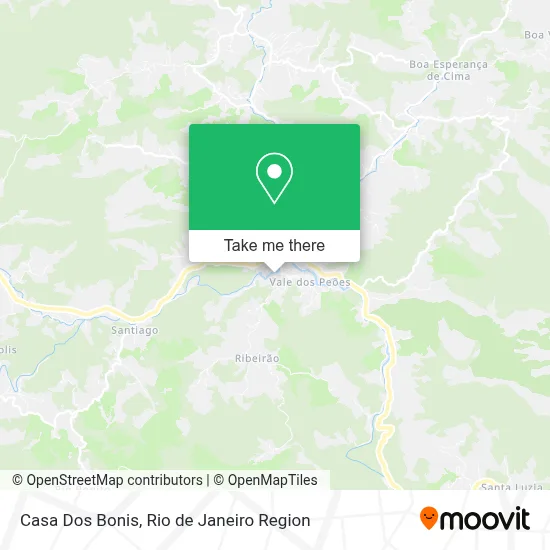 Casa Dos Bonis map