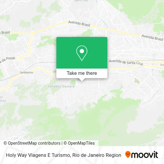 Holy Way Viagens E Turismo map