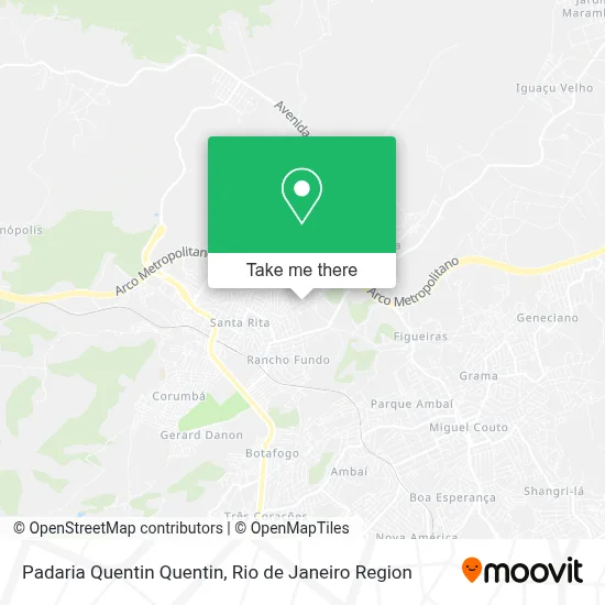 Padaria Quentin Quentin map