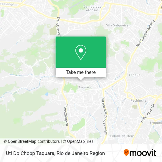 Uti Do Chopp Taquara map