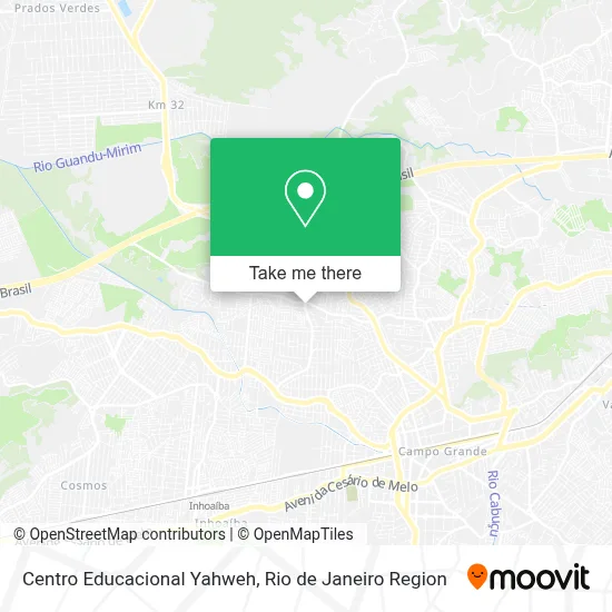 Centro Educacional Yahweh map