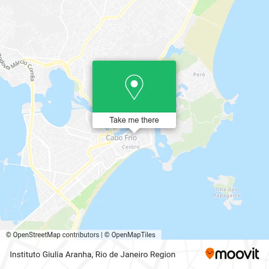 Instituto Giulia Aranha map
