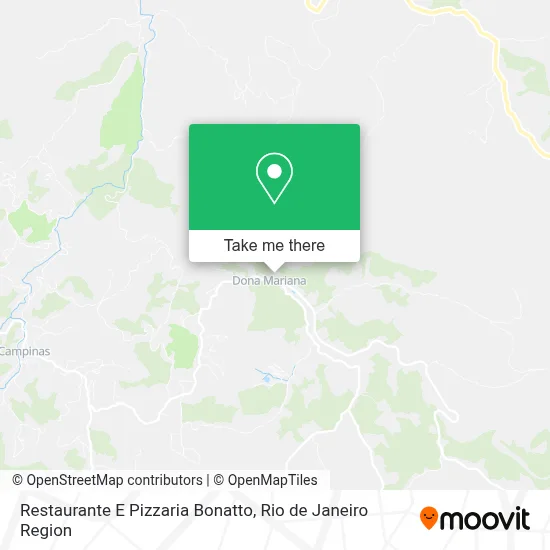 Restaurante E Pizzaria Bonatto map