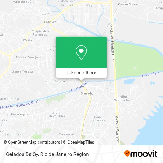 Gelados Da Sy map