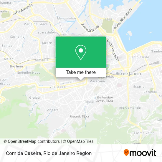 Comida Caseira map