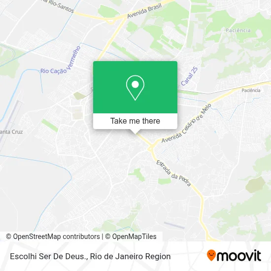 Escolhi Ser De Deus. map