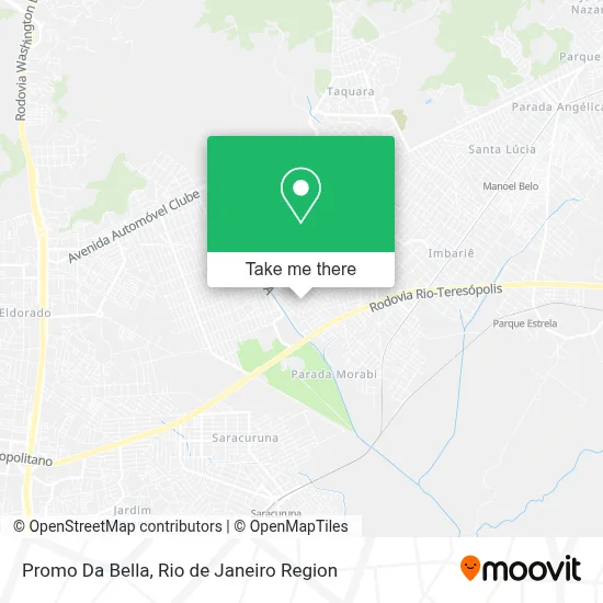 Promo Da Bella map