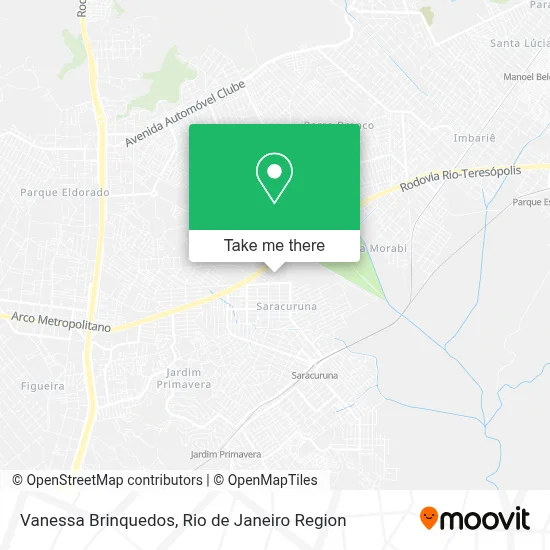 Vanessa Brinquedos map