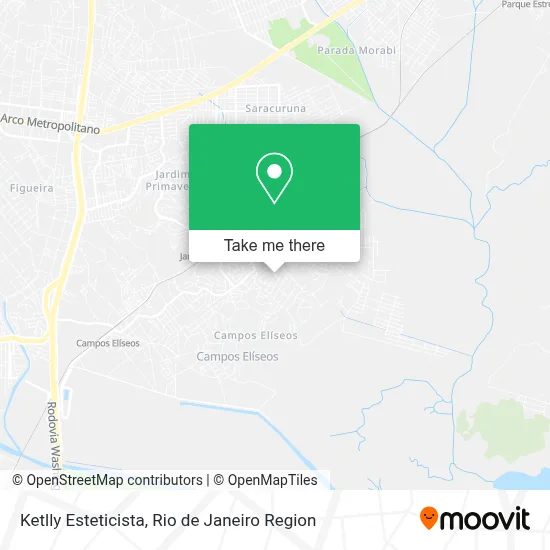Ketlly Esteticista map